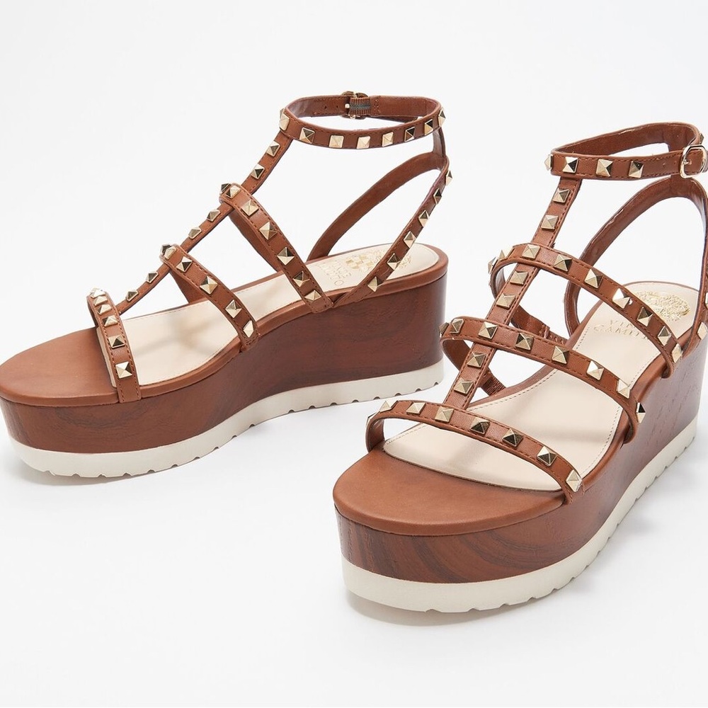 Vince Camuto Women's Pemolie Gladiator Sandal Wedge